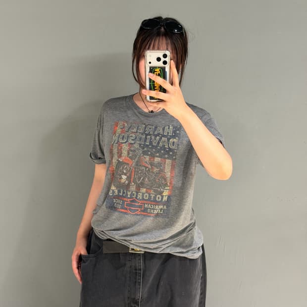 Harley Davidson motorcycle printing tee