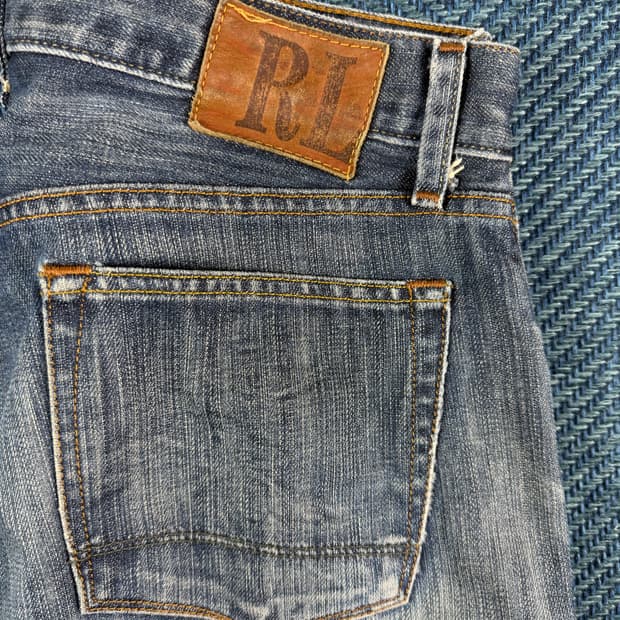 [POLO JEANS CO.] 랄프로렌 빈티지 컬튼 워싱 데님