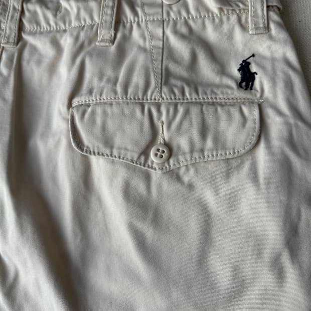 31x30 폴로 오피서 치노 팬츠 오프화이트