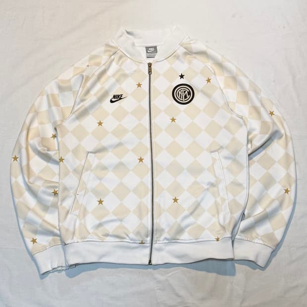 나이키 08-09 인터밀란 체커보드 스타 져지 화이트
