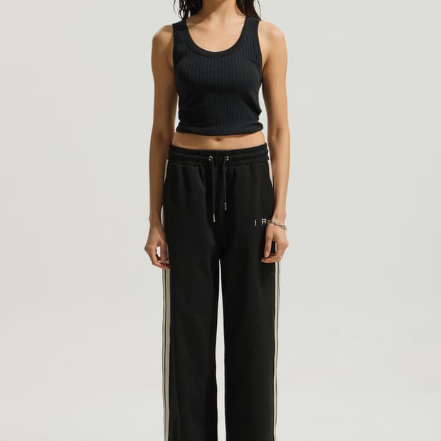 이로 엠마 립 탱크탑  - 블랙