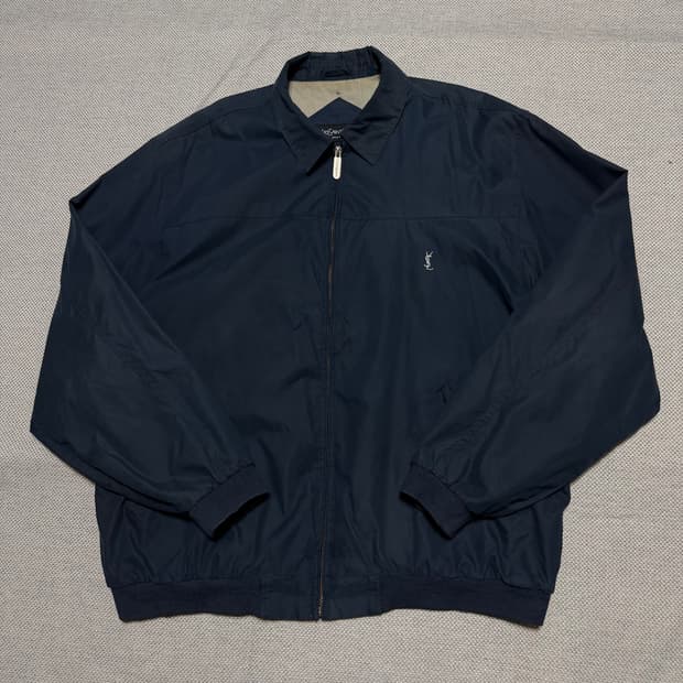 YSL 입생로랑 블루종 코튼 자켓