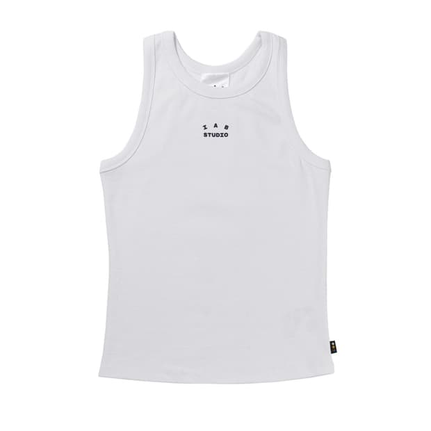 [새상품/당일배송] 아이앱 스튜디오 슬리브리스 탑 화이트 네이비