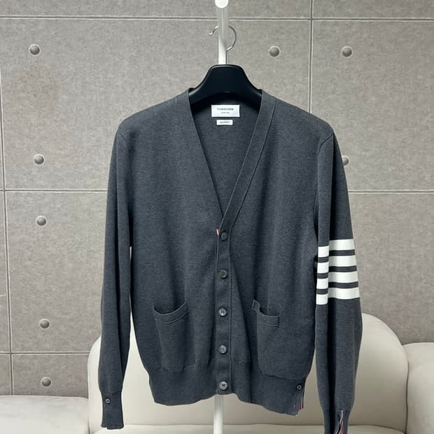 [정품] 25SS / 4 톰브라운 밀라노스티치 가디건 그레이