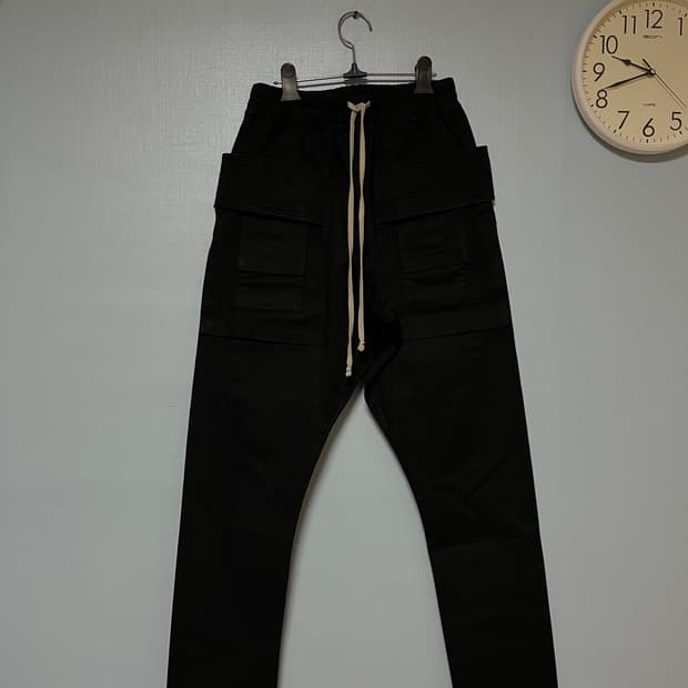 릭오웬스 태권도 크리치 카고 팬츠 TW