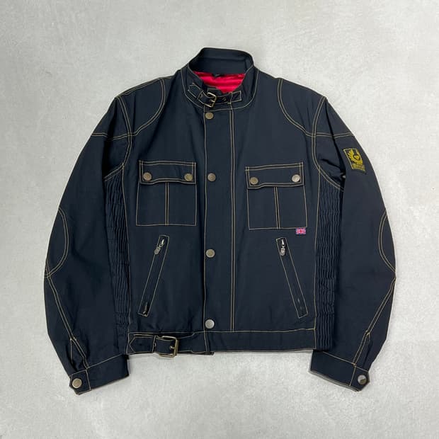 벨스타프 트로피 텍스타일 바이커자켓 s09005