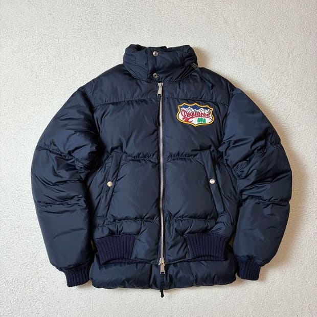 디스퀘어드2 00's Y2K 아카이브 패치 푸퍼 패딩 PN7250