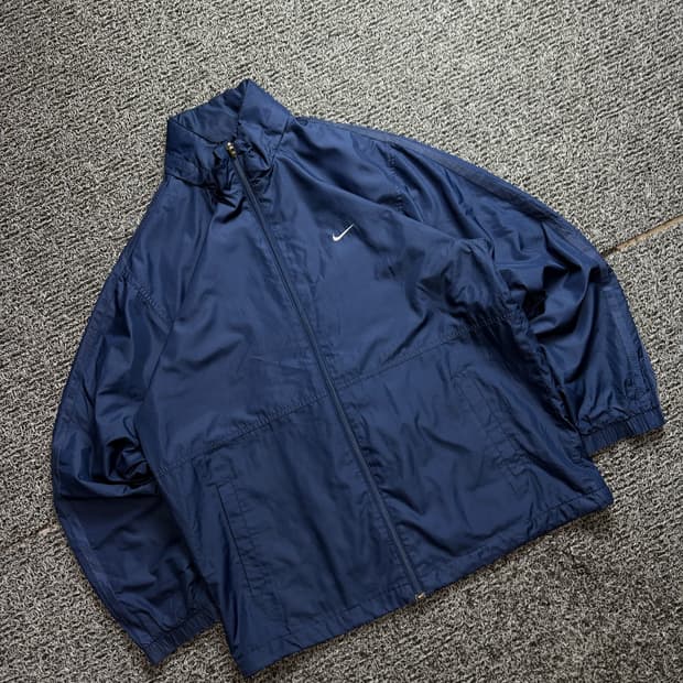 00s 나이키 스우시 올드스쿨 바람막이 자켓 2491