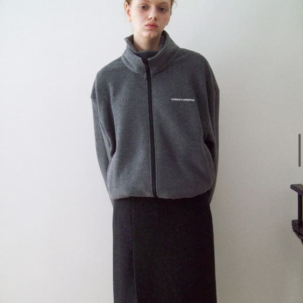 스무드무드 Gray Director Fleece Jumper