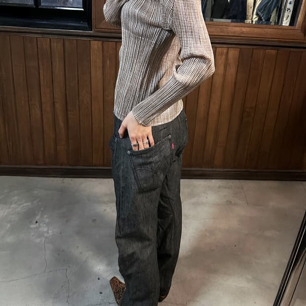 LEVI'S engineered regular black w29