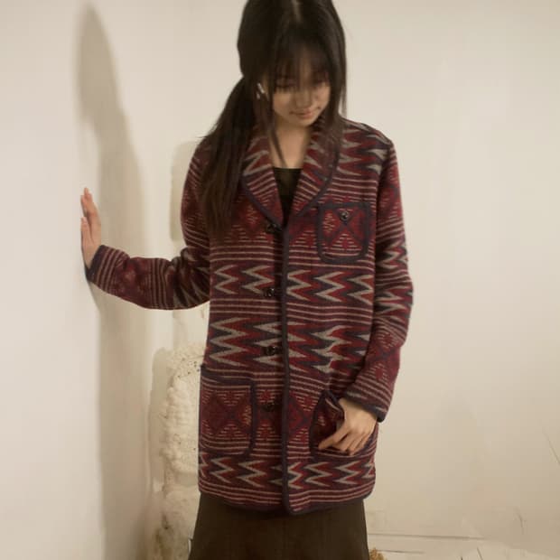 neighborhood navajo wool coat