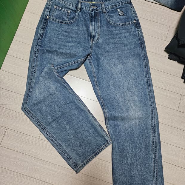 위캔더스 open seam 데님팬츠 XL 팝니다