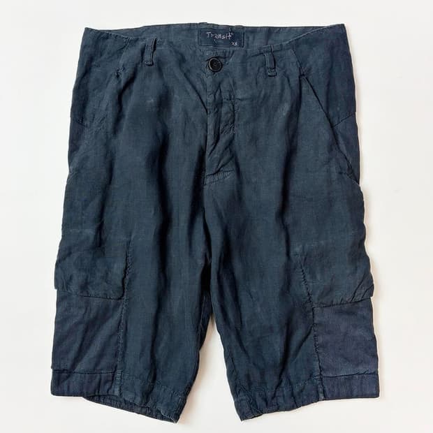 트랜짓 18ss 재팬 린넨 쇼츠 PN4668