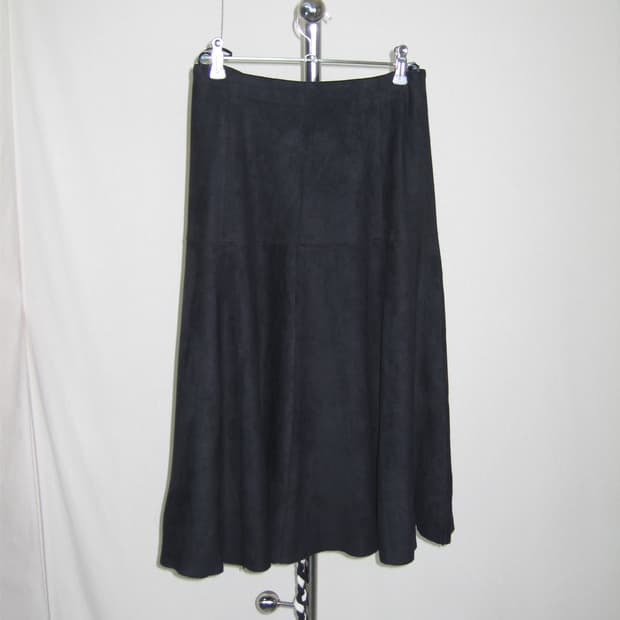 Harmonica 스웨이드 롱 스커트