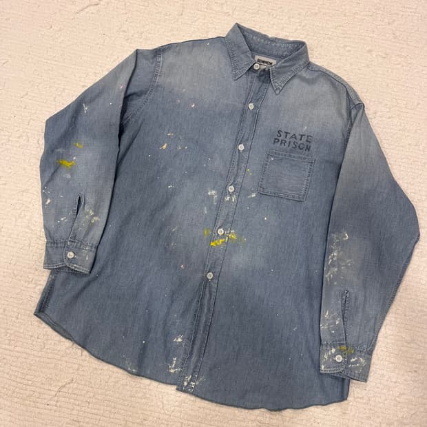 BOWWOW 바우와우 데님셔츠 