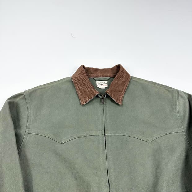 VTG 빈티지 재팬 워크웨어 카키 워크자켓 (L)