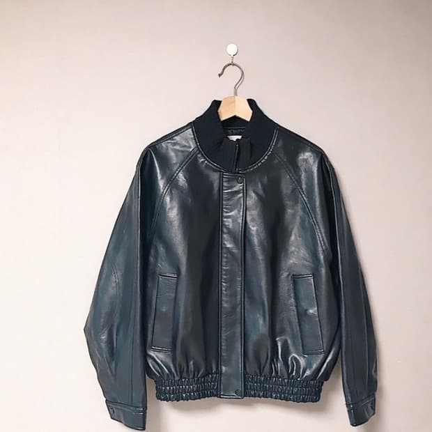 톰보이 가죽자켓