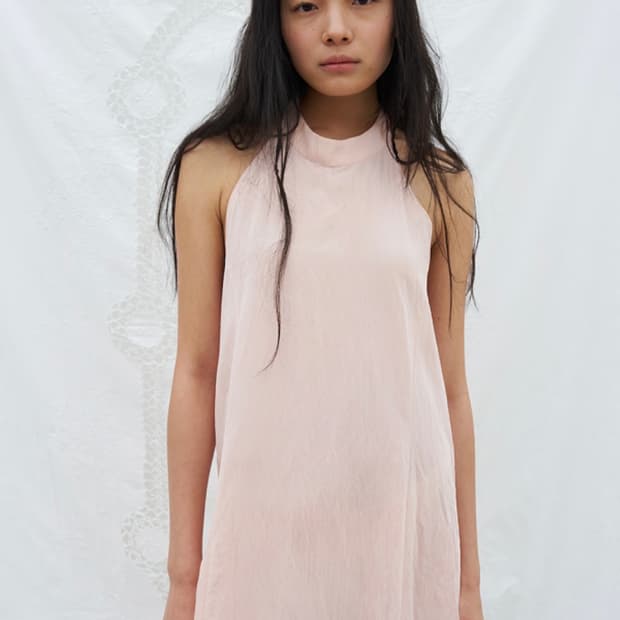 쏘딩키브레드 Arne Peach Pink Dress