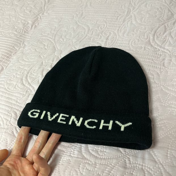 지방시 캐시미어 코튼 블렌드 비니