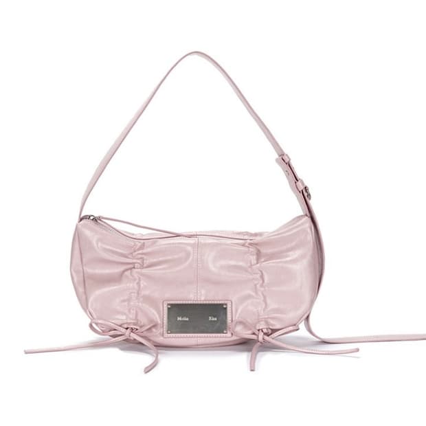 마뗑킴 하프 셔링 라운드백 핑크