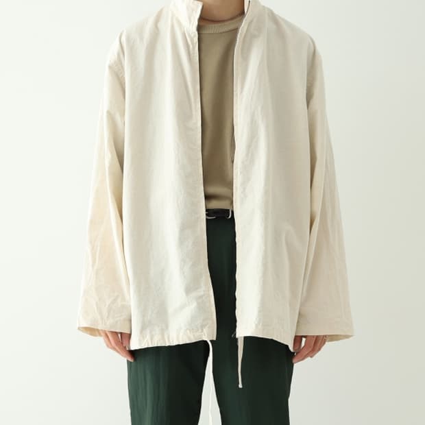네스트로브컨팩트 린넨 웨더 zip 셔츠자켓