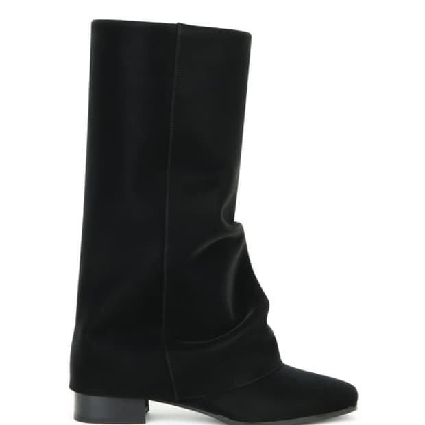 WRINKLE LEATHER BOOTS