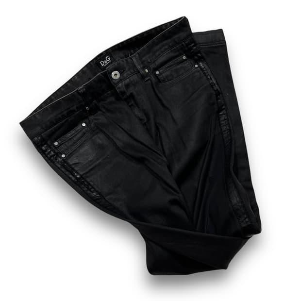 돌체 앤 가바나 락시크 실버 플레이트 다크 코팅 진