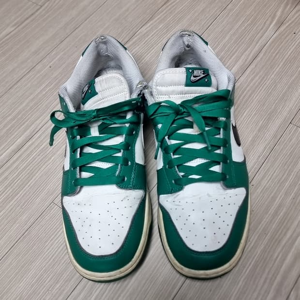 나이키 덩크 로우 잭팟 그린 화이트 커스텀(285)