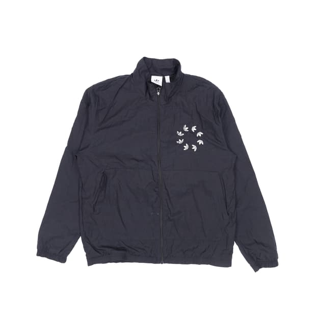 L 아디다스 멀티로고 바람막이 자켓 N7583