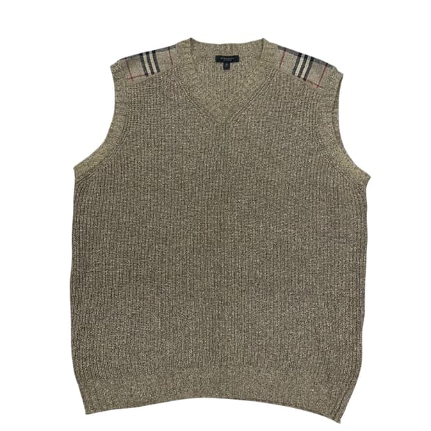 버버리 니트 베스트