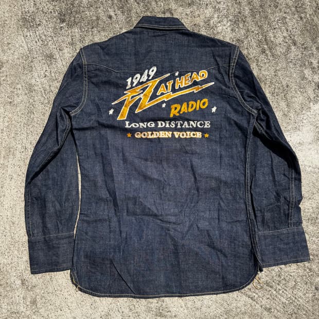 [M-L] The Flat Head 플랫헤드 10oz 웨스턴 셔츠