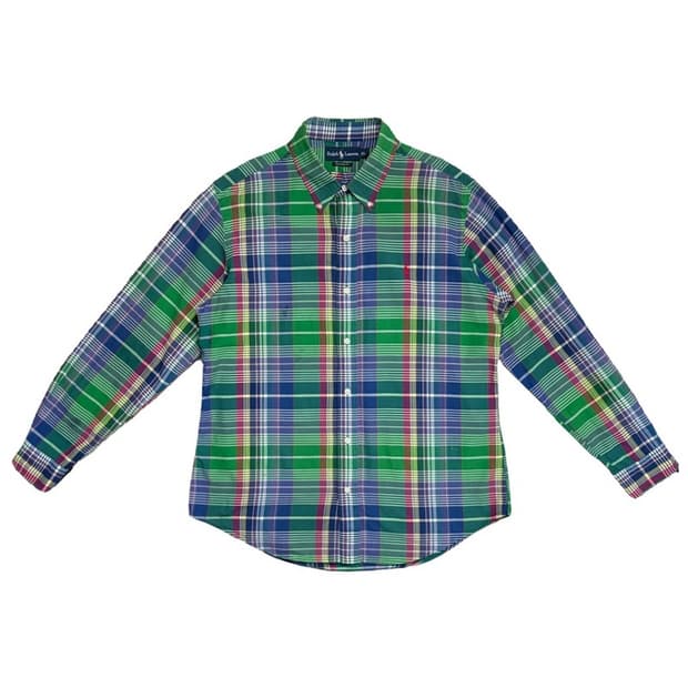 POLO RALPH LAUREN 체크셔츠 XL