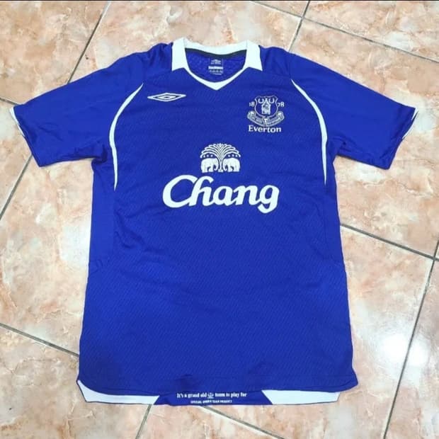 UMBRO 08 09 에버튼 올드레플 축구져지