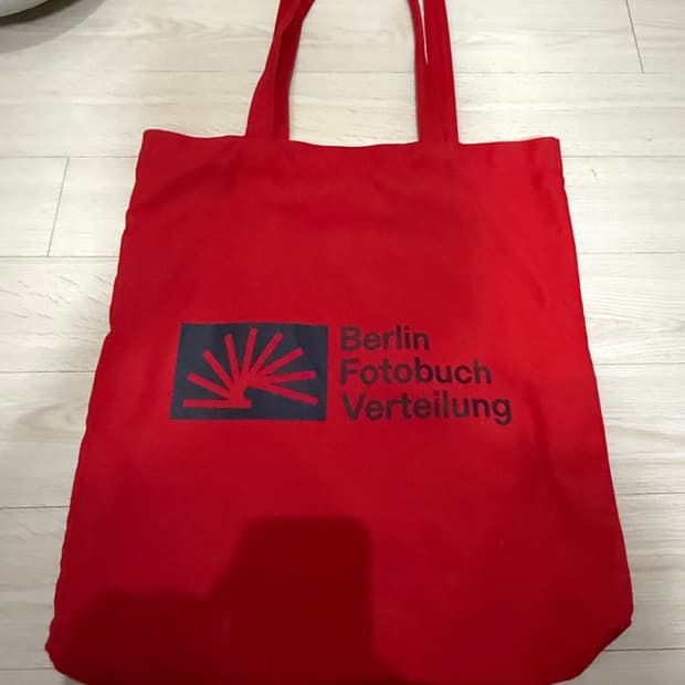 베를린포토북 에코백 레드