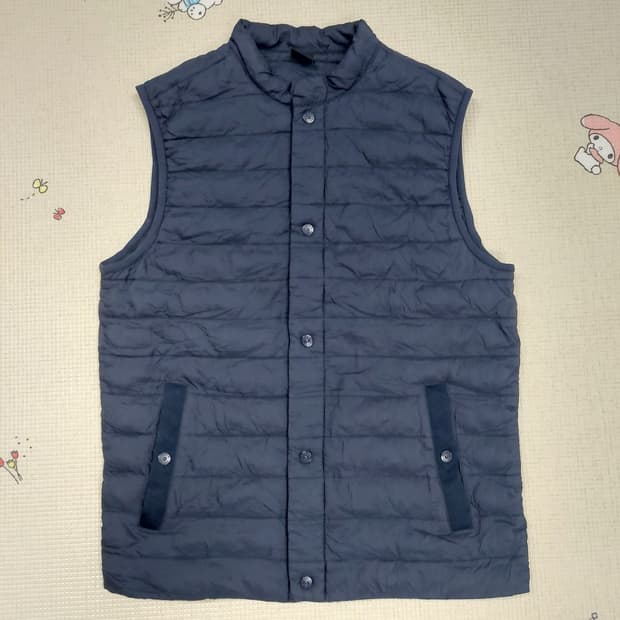 아이더 남녀공용 경량 패딩 조끼 L