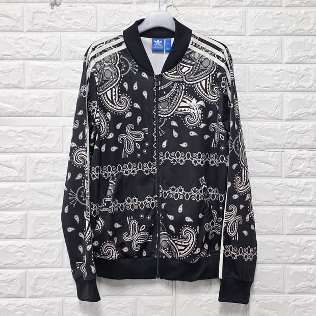 택포_ 아디다스 유로파 파이어버드 페이즐리 패턴 트랙탑 M