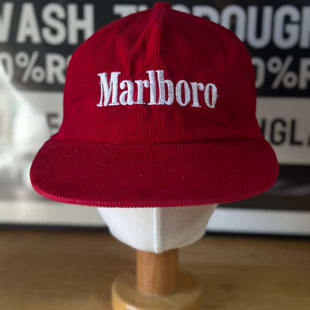 90s Marlboro 빈티지 밀보로 코듀로이 모자