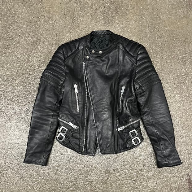 빈티지 가죽 라이더 자켓 (95)