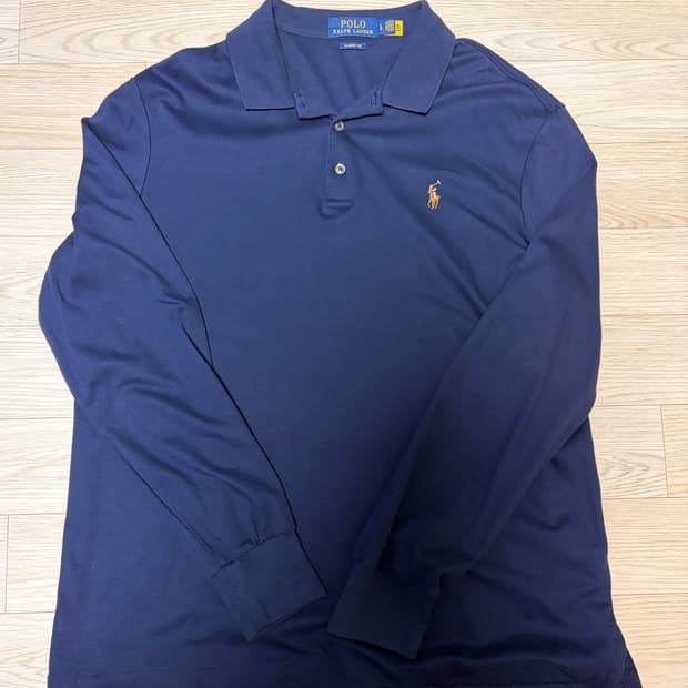 폴로 클래식핏 소프트터치 긴팔(미착용 새상품, L)