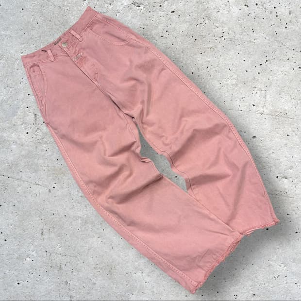 [26] 마리떼 프랑소와 마리떼 로브 핑크 와이드 팬츠 C891