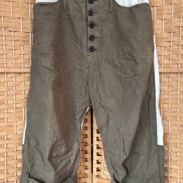 모서리 3/4 트라우저