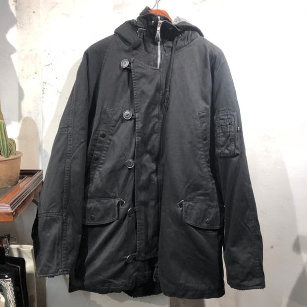 [8788]Alpha Industries Inc. black jacket