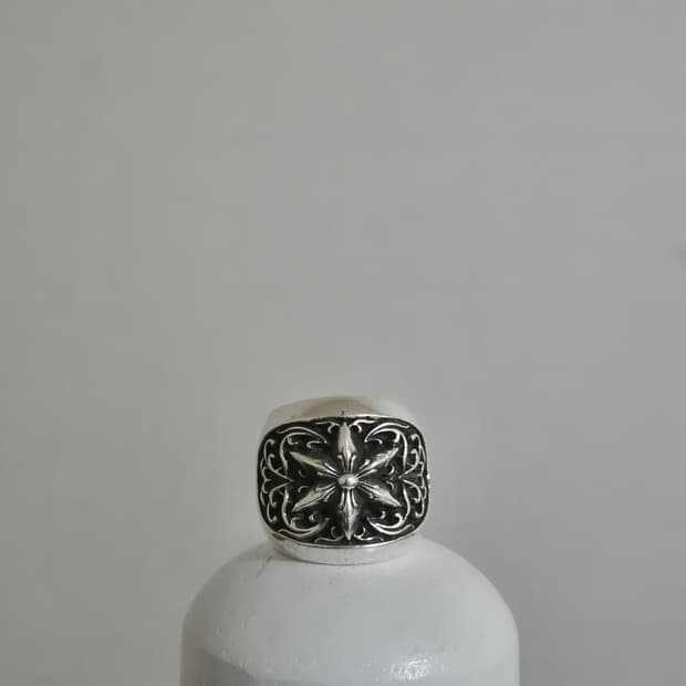 크롬하츠 오벌 스타 링