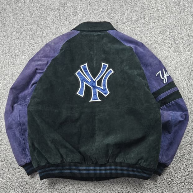 G-III 제뉴인머천다이즈 MLB 뉴욕양키즈 가죽자켓 (L)/ 10081