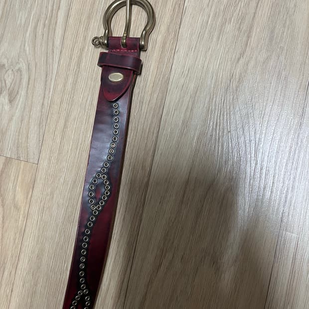 티베리오페레티 스터드 웨스턴 벨트