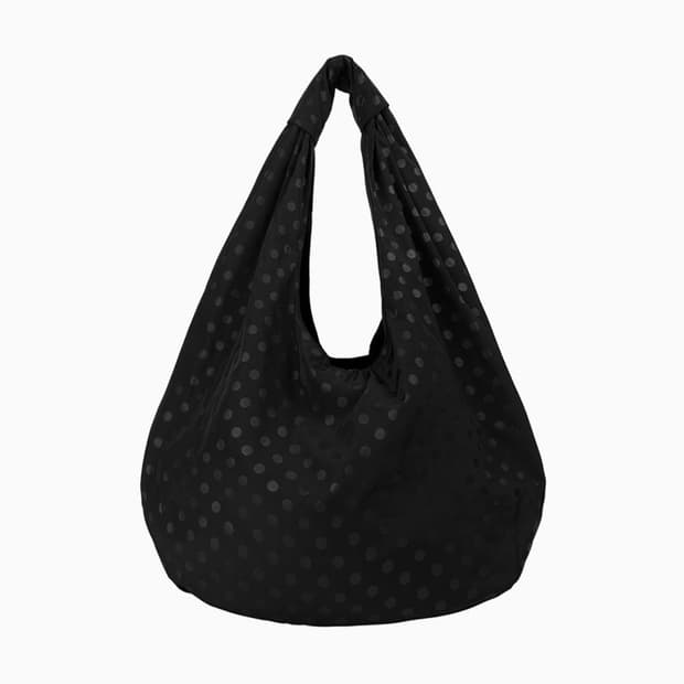 오헤시오 DOT PADDING BAG, BLACK