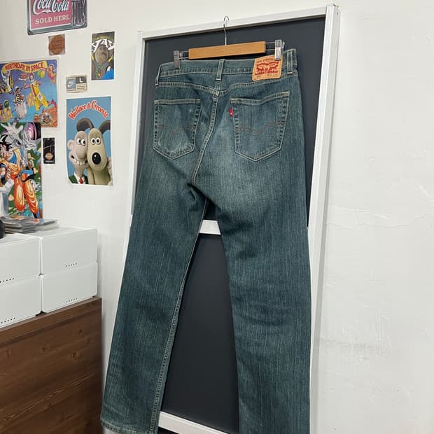 Levis 리바이스 505 레귤러 스트레이트 데님 팬츠