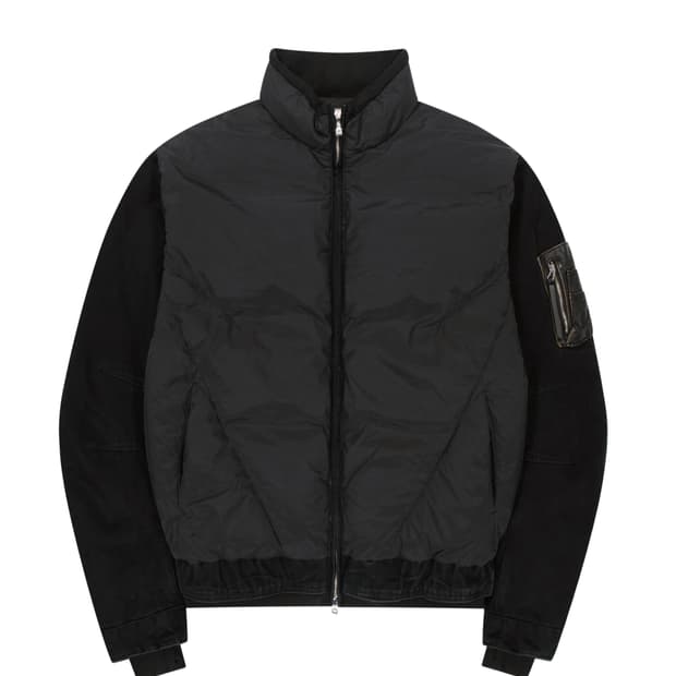 엑슬림 EP.08 01 DOWN JACKET BLACK S