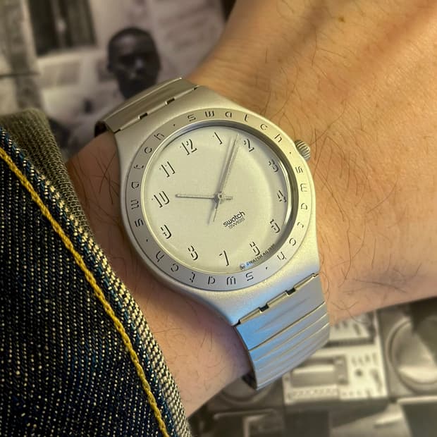 96년판)빈티지 스와치  아이러니 플렉서블 fade to grey