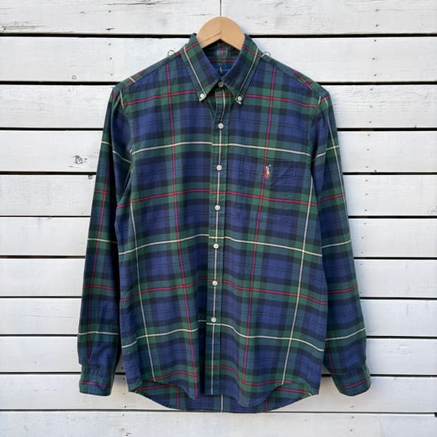 Polo 폴로 체크 셔츠 (새상품)